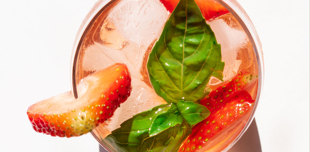 Scottish Summer Fruits Strawberry and Basil Iced Tea Iced Tea